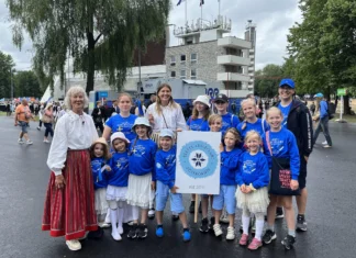 Unustamatu elamus laulupeolt Göteborgi Eesti Keeleklubi lastele