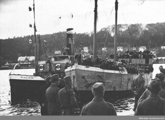 80 aasta eest tormi käes triivinud Venus toob Örnsköldviki 842 eesti pagulast